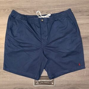 Polo Ralph Lauren Men's Big & Tall Classic Fit Prepster Shorts Navy Blue Sizes
